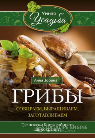 Обложка к Анна Зорина. Грибы. Собираем, выращиваем, заготавливаем (2016) RTF,FB2