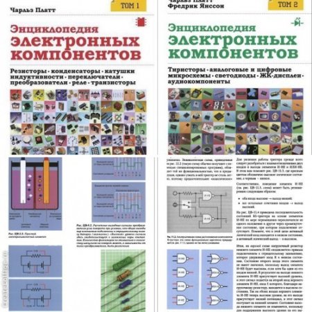 Обложка к Энциклопедия электронных компонентов. Том 1-2 + Дополнительные материалы (2017) DJVU