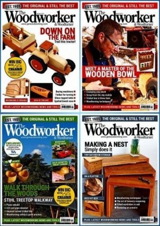 Обложка к The Woodworker & Woodturner. №1-12 (2017) PDF