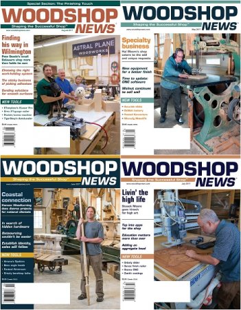 Обложка к Woodshop News №5-8 (май-август 2017)