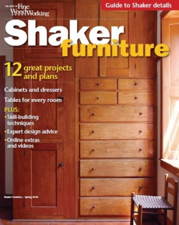 Обложка к Fine Woodworking №266 (Spring 2018)