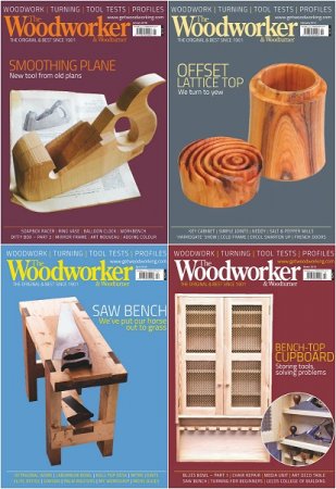 Обложка к Подшивка журналов The Woodworker & Woodturner за 2018 год