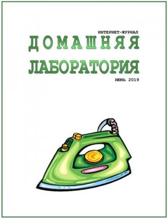 Обложка к Домашняя лаборатория №6 (июнь 2019)