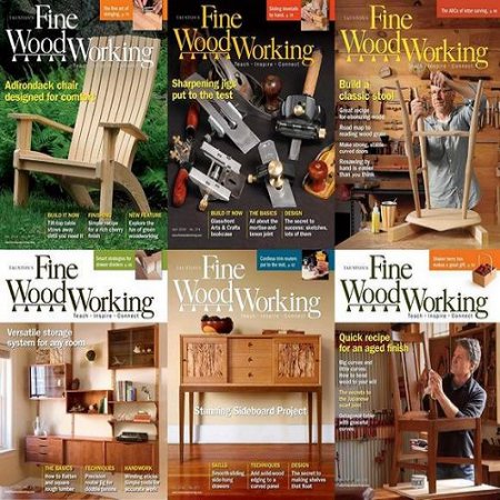 Обложка к Подшивка журналов Fine Woodworking за 2019 год