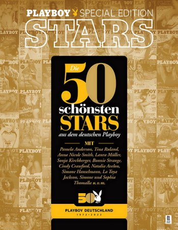 Обложка к Playboy Germany Spezial - Die 50 schönsten Stars aus dem Deutschen Playboy (2022)