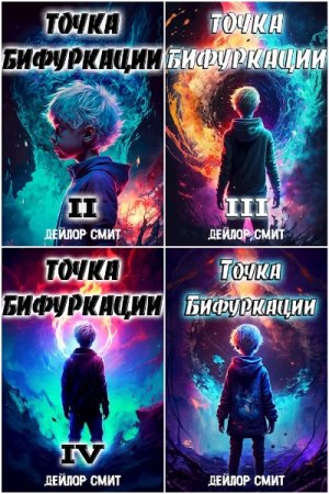 Обложка к Дейлор Смит. Цикл (13 книг) - Точка Бифуркации